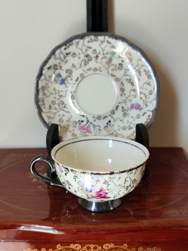 Paire porcelaine moka - porcelaine,