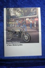 Harley Davidson Fx 1200 XL1000 Flh 1977 Brochure (M1162) Ristampa Archiv Verlag