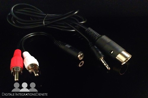 Cavo combinato rca jack a - 2x,