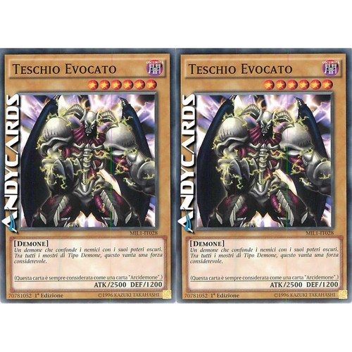 Teschio evocato - 2x,