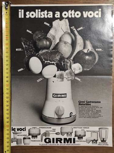 Pubblicità vintage del 1971