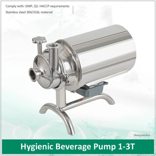 Pompa centrifuga per alimenti