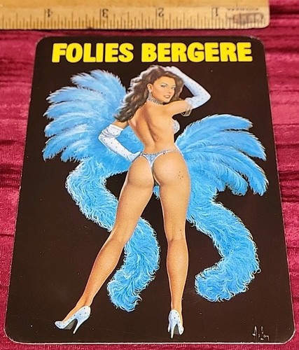 Cartolina folies bergere - folies,