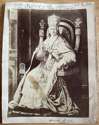 Papa leone xiii - xiii, fotografia