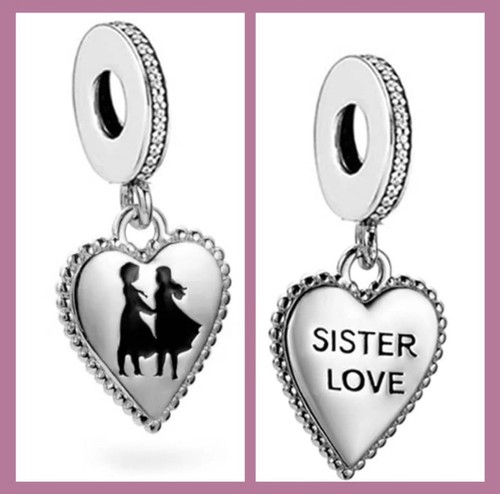 Ciondolo cuore sorella amore - cuore,