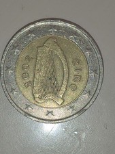 moneta 2 euro eire 2002 con