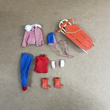 Barbie Skipper Sledding Fun
