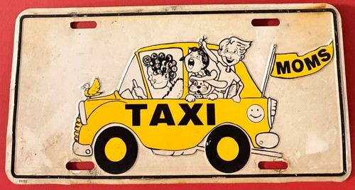 Targa vintage mamma - mamma, taxi