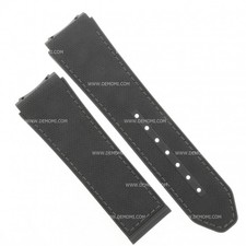 Zenith Cinturino Caucciù Nero 23/22 mm effetto cordura Defy El Primero 21 , 95.9