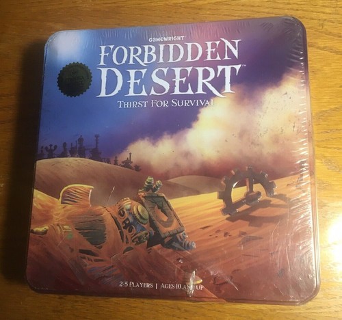 Forbidden desert family card - forbidden,
