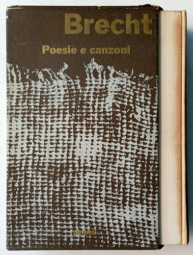 Brecht poesie canzoni - poesie, e