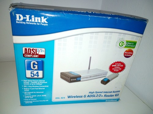 Kit router link - d-link, g