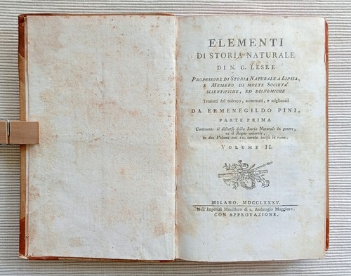 Elementi storia naturale - di,