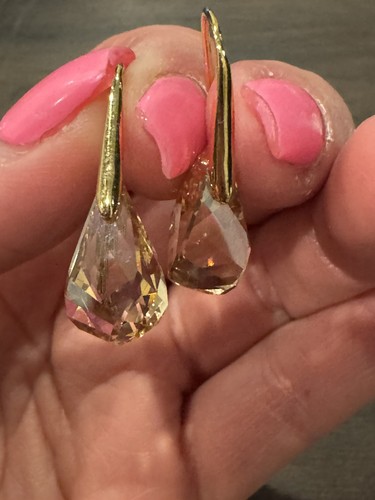 Orecchini goccia swarovski - orecchini,