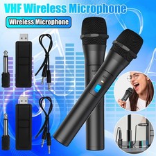 2PCS Microfono Wireless VHF