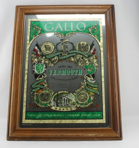 Specchio pubblicitario vintage - specchio,