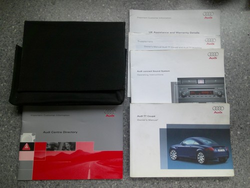 Manuale proprietario audi - audi, tt