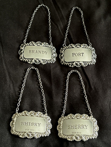 Set etichette decanter - set,