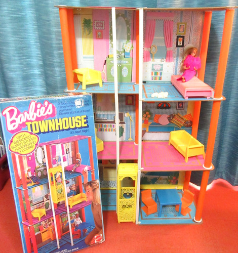 Mattel barbie townhouse - mattel,