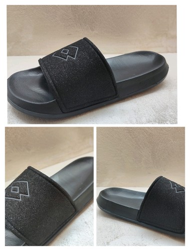 Lotto 21392 gaya slide black