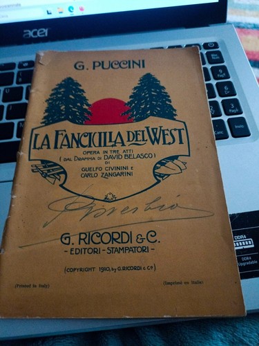 Libretto opera fanciulla - libretto,
