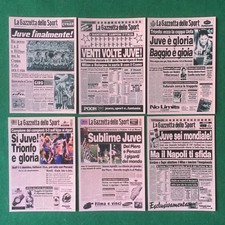 5709) 6 Cartoline JUVENTUS