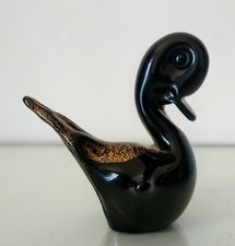 MURANO ANATRA Nera STATUINA