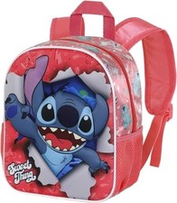 Zaino Asilo Zainetto Scuola Per Bambina 3D Stitch Tempo Libero Karactermania