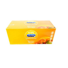 BOX DA 144 PRESERVATIVI INTERO DUREX TROPICAL PROFILATTICI CONDOM AROMATIZZATI