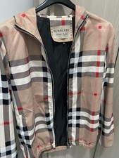giacca a vento burberry 