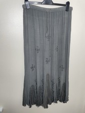 Maxi gonna Kushi verde kaki