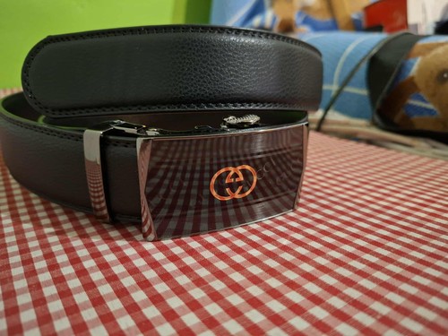 Cintura pelle nera - cintura,