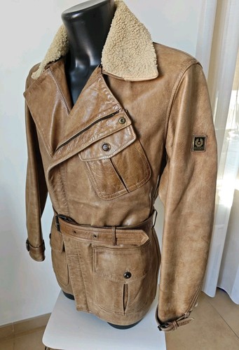 Belstaff aviator leather - aviator,