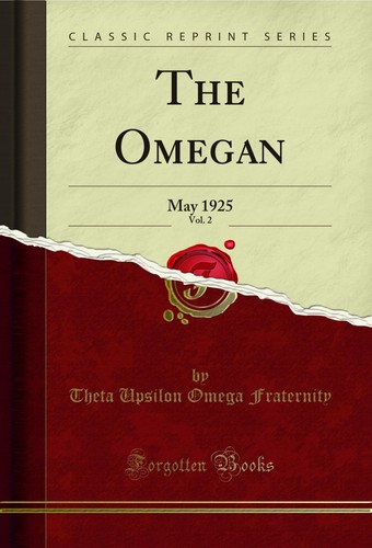 The omegan vol may 1925 - the,