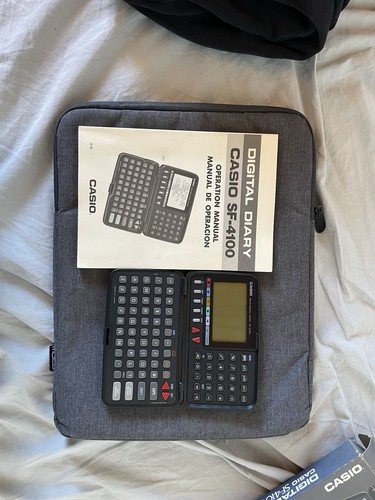 Casio digital diary 4100 - diary, sf-4100