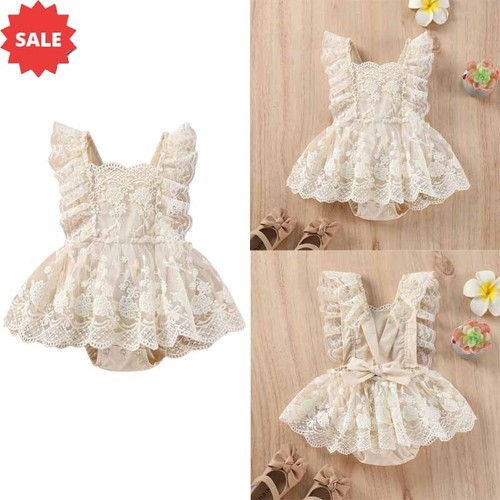 Vestiti neonata bambina pizzo