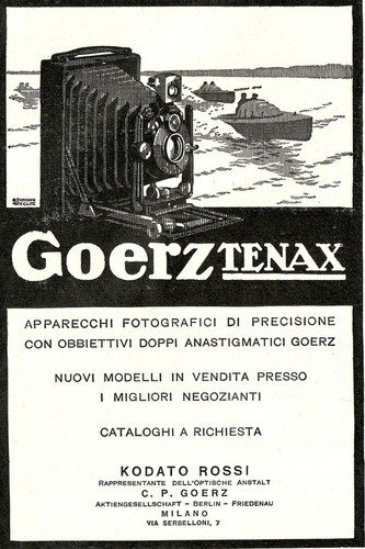 Pubblicita 1923 goerz - pubblicita', tenax