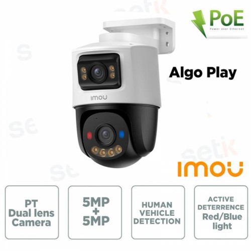 Camera poe algo 10mp 5mp - poe, (5mp+5mp