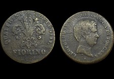 RARO FIORINO 1847 LEOPOLDO II