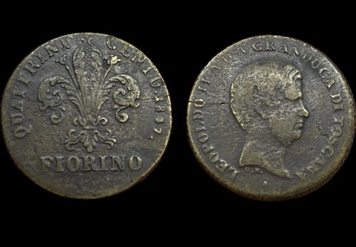 Raro fiorino 1847 leopoldo - raro,
