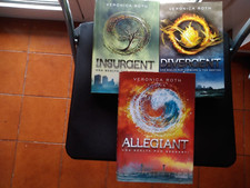 VERONICA ROTH. DIVERGENT, ALLERGIANT,INSURGENT. LOTTO 3 LIBRI