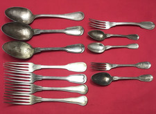 Posate placcate argento