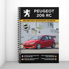 PEUGEOT 206 RC : Libretto Di