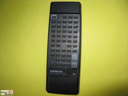 Onkyo remote control 250s - control, rc-250s