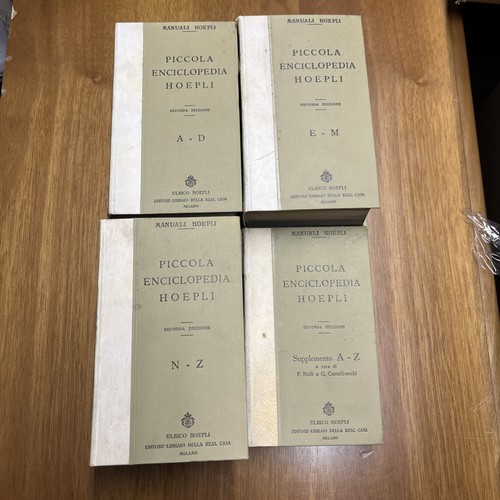 Piccola enciclopedia hoepli - piccola,