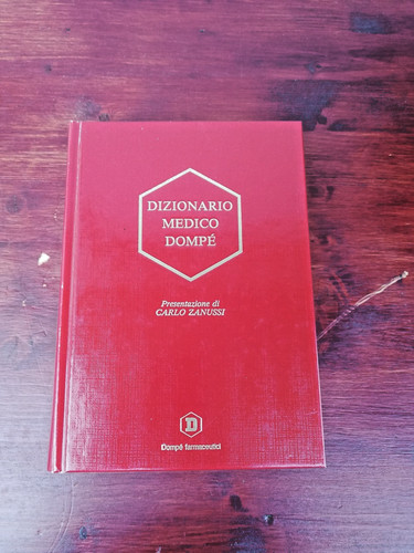 Dizionario medico dompe 1992 - dizionario,