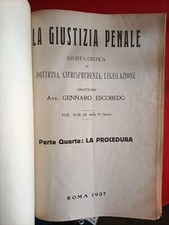 LA GIUSTIZIA PENALE RIVISTA