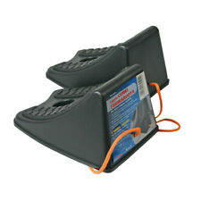 Coppia cunei ferma ruota per auto camper carrello roulotte fuoristrada