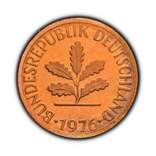 Germania 1976 pfennig - germania., j