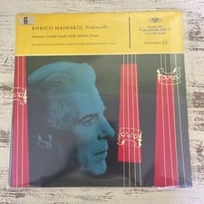 LP ENRICO MAINARDI Violoncello ~Raucheisen Weissenborn Piano DGG LPEM 19054 1960